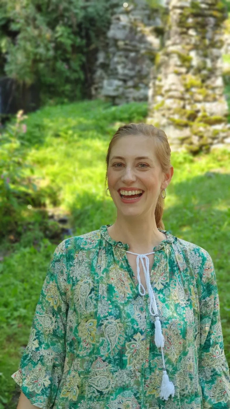 Andrea Horka im Freien
