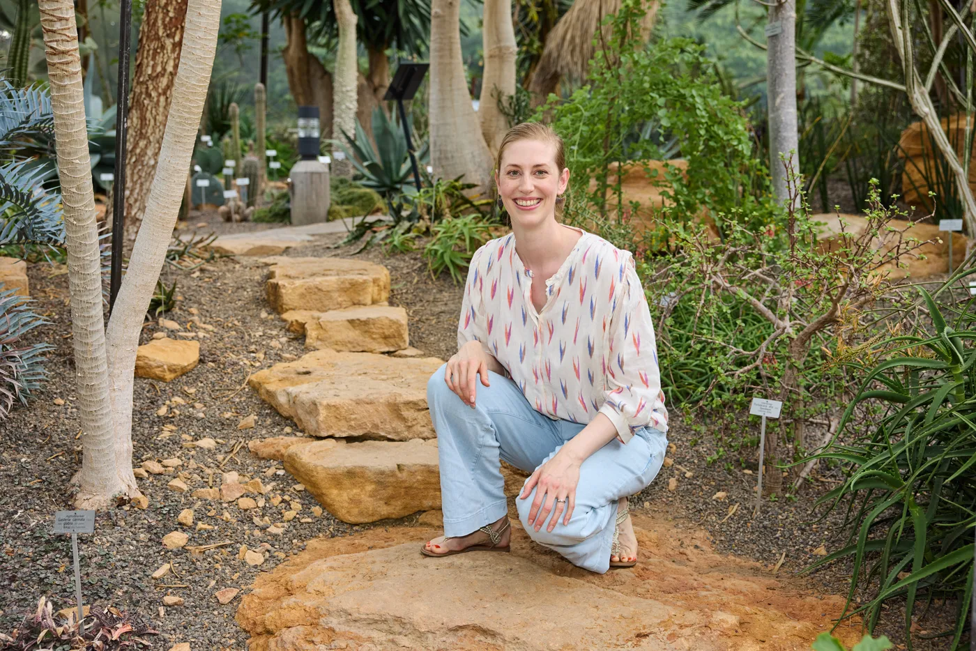 Andrea Horka in der Natur